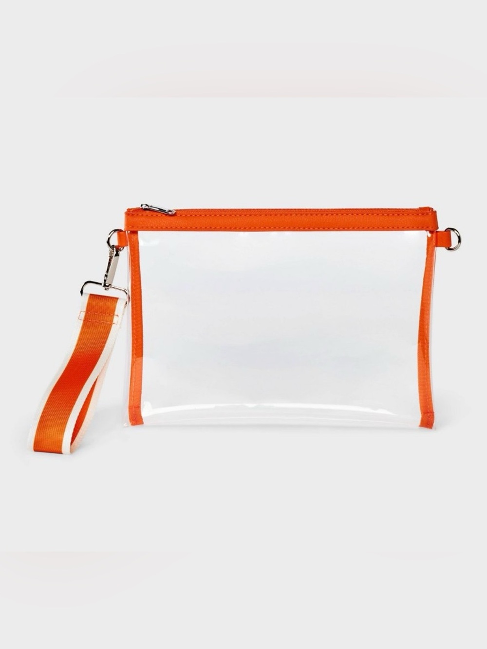 Game Day Clear Wristlet Clutch - Wild Fable
Orange
New with Tag